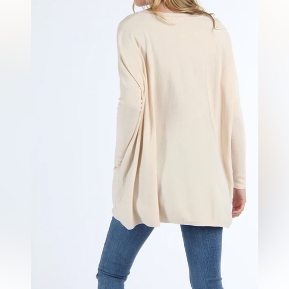 29 Boho Soft Viscose Front Pocket Oversized sweater - Picture 5 of 5